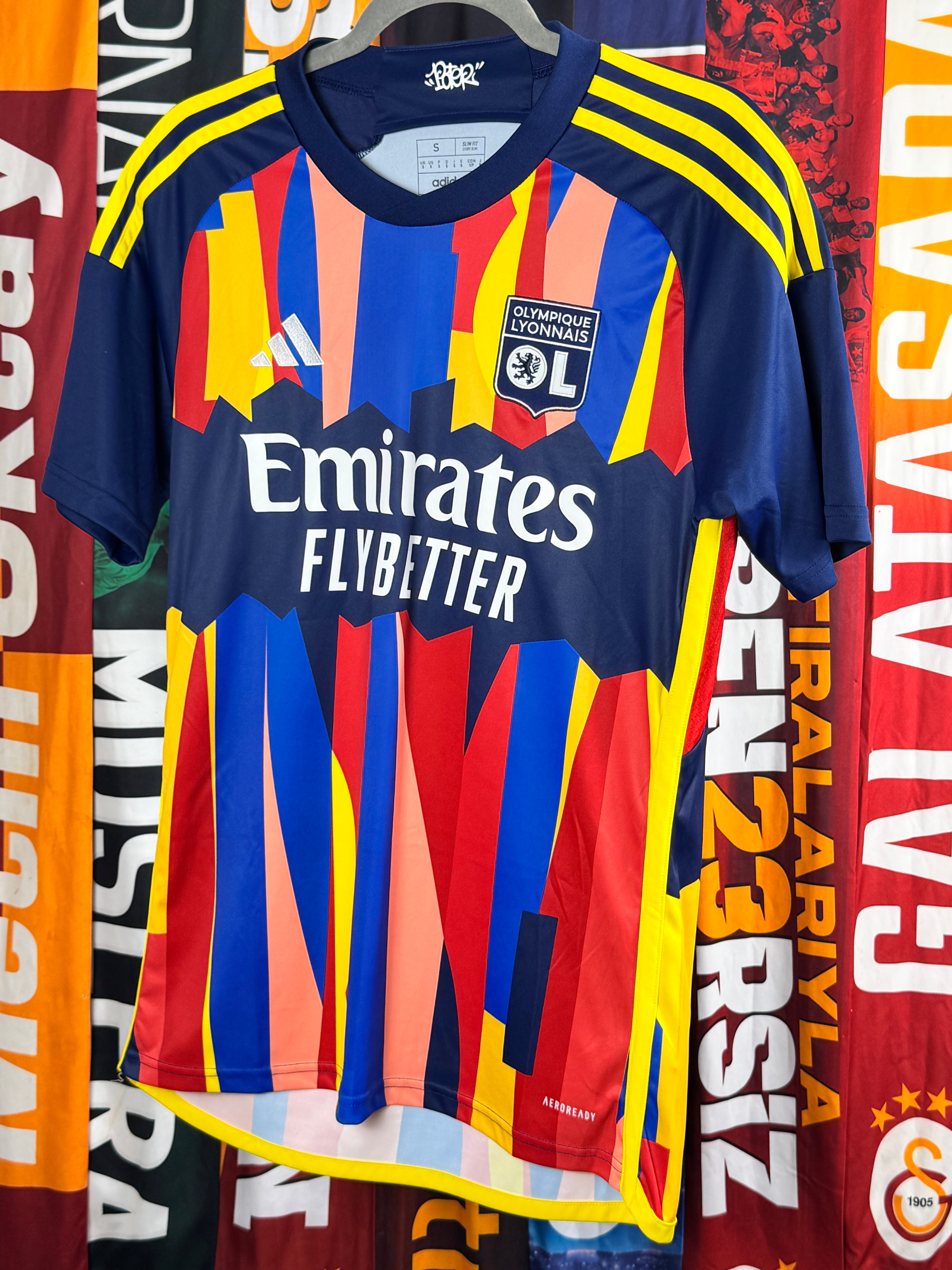 Olympique Lyonnaise Ausweichtrikot 2023/2024 Gr. S