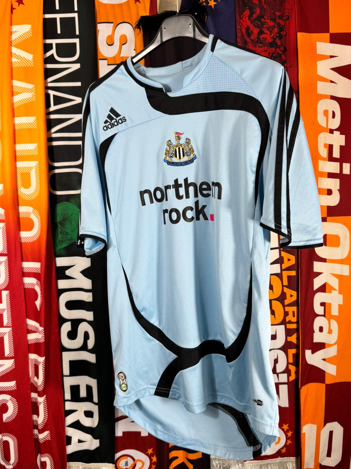 Newcastle United Auswärtstrikot 2007/2008 Gr. S (Selten)