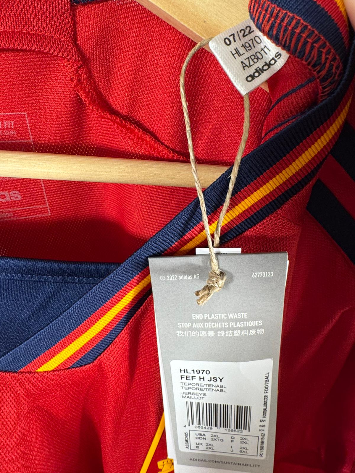 Spanien Heimtrikot 2022/2023 Gr. 2XL