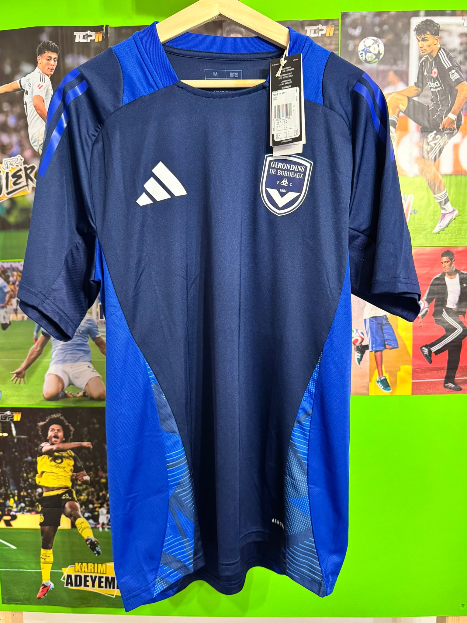 Girondins Bordeaux Aufwärmshirt 2023/2024 Gr. M