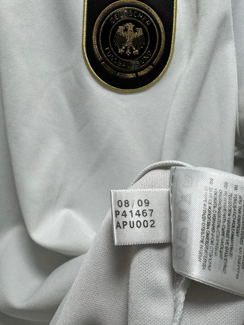 Deutschland Aufwärmshirt 2010 Gr. S