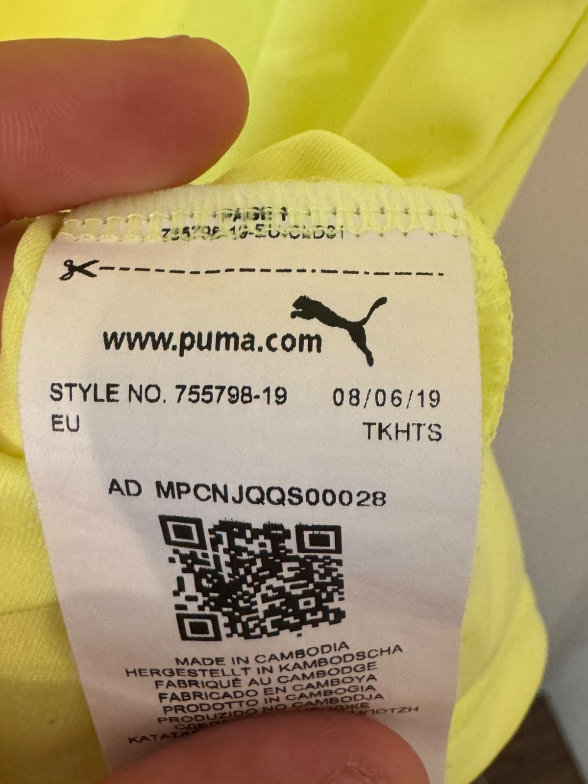 Manchester City Aufwärmshirt 2019/2020