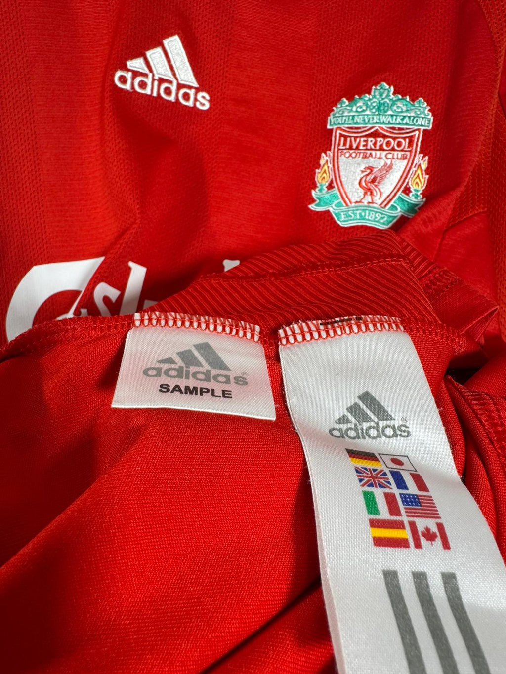 FC Liverpool Heimtrikot 2008/2009 Gr.M (SAMPLE TRIKOT)