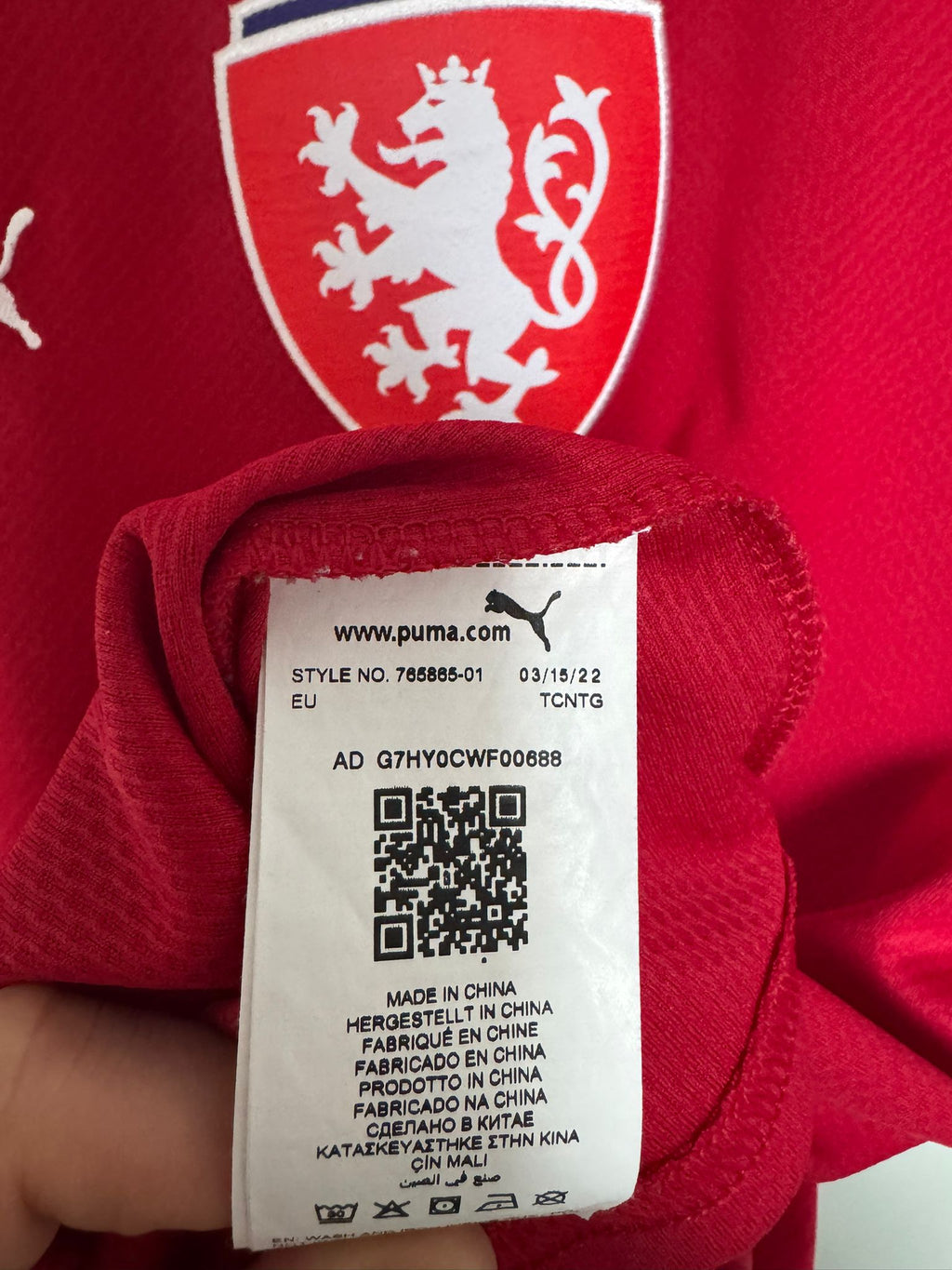 Tschechien Heimtrikot 2022/2023 Gr. M
